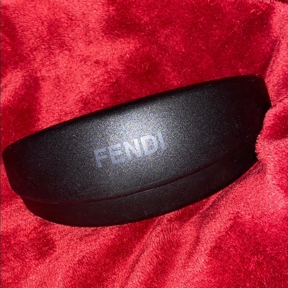 Vintage FENDI hard plastic glasses case